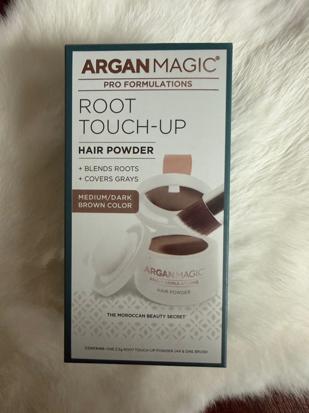 Root Touch-Up Hair Powder - Medium/Dark Brown
